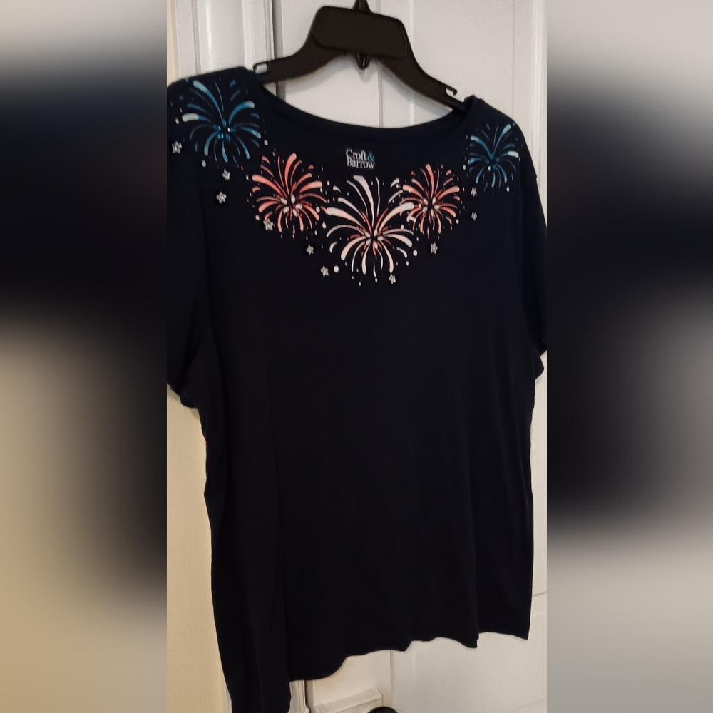 Patriotic tee, Croft and Barrow